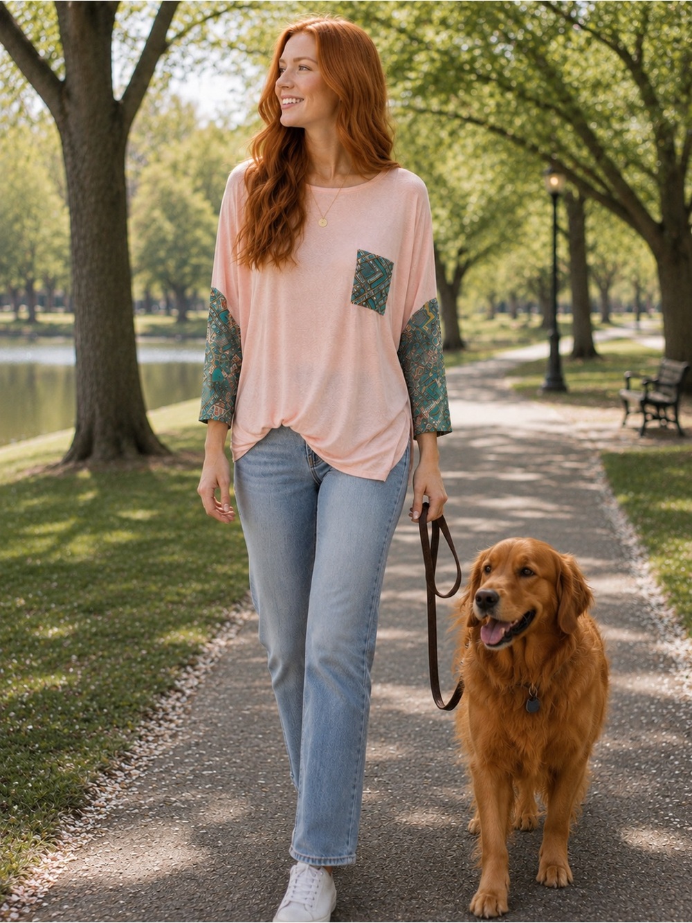 Light Pink Tunic - Medium - Picture 11 of 11